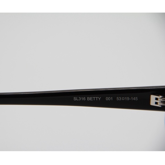NEW SAINT LAURENT SL316 BETTY 001 SUNGLASSES SAINT LAURENT BETTY BLACK - Picture 11 of 12